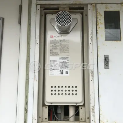 施工後の給湯器（ノーリツ GT-1653SAWX-T-4 BL）