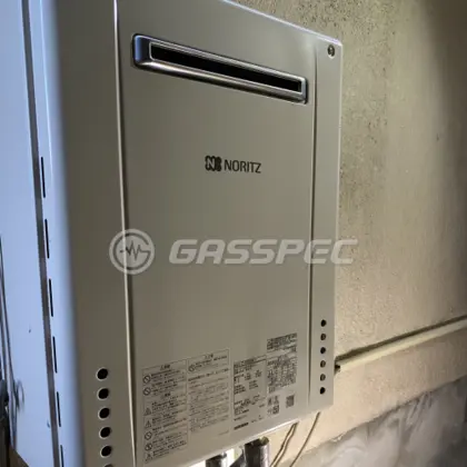 施工後の給湯器（ノーリツ GT-2460SAWX-2 BL）
