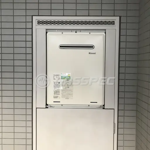交換後の給湯器（リンナイ RUF-A2405SAW(B)）