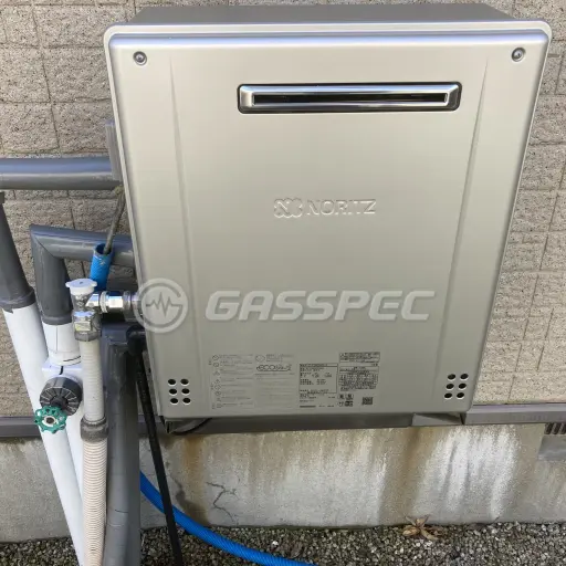 交換後の給湯器（ノーリツ GT-C2462SARX-2 BL）