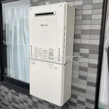 施工後の給湯器（ノーリツ GT-2460SAWX-2 BL）