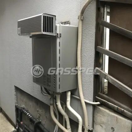 施工後の給湯器（ノーリツ GT-C2462AWX-2 BL）