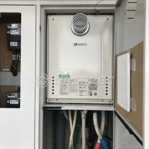交換後の給湯器（ノーリツ GT-2460SAWX-T-2 BL）
