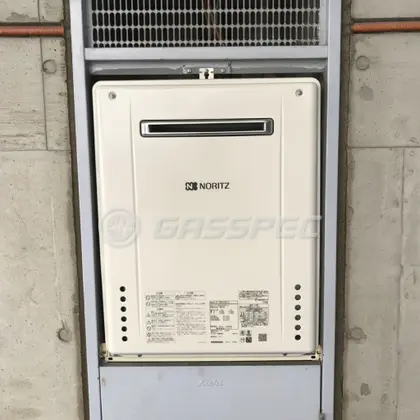 施工後の給湯器（ノーリツ GT-2060SAWX-2 BL）