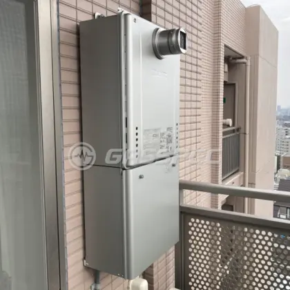 施工後の給湯器（ノーリツ GT-C2462SAWX-T-2 BL）
