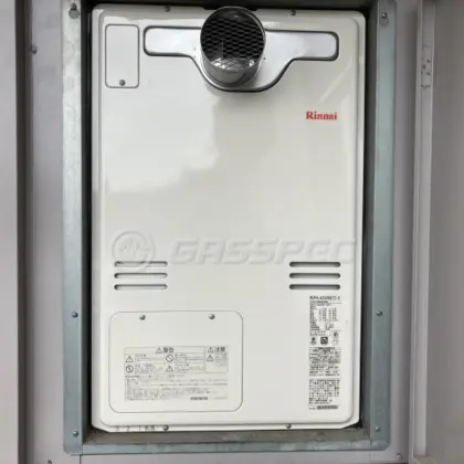 施工後の暖房熱源機（リンナイ RUFH-A2400AT2-3）