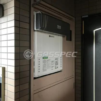 施工後の給湯器（ノーリツ GT-2060SAWX-2 BL）