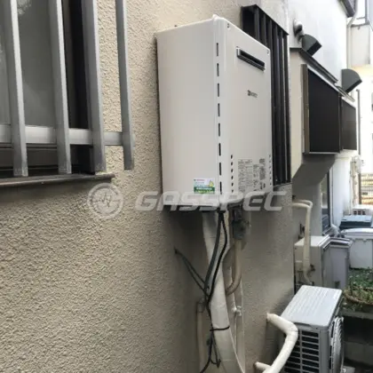 施工後の給湯器（ノーリツ GT-2060SAWX-2 BL）
