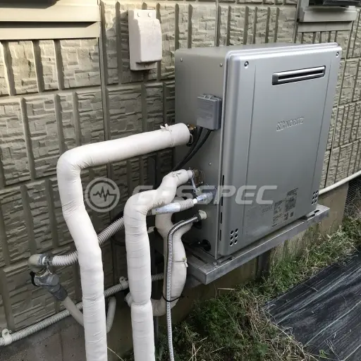 交換後の給湯器（ノーリツ GT-C2462SARX-2 BL）
