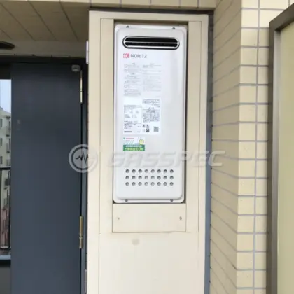 施工後の給湯器（ノーリツ GT-2053SAWX-4 BL）