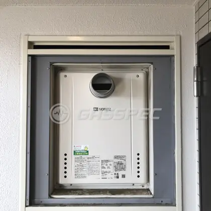 施工後の給湯器（ノーリツ GT-2460SAWX-T-2 BL）