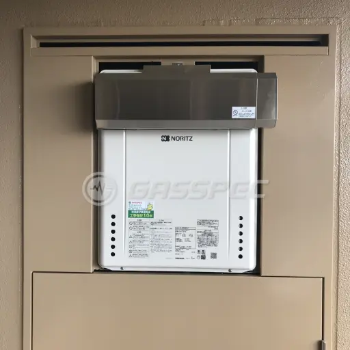 交換後の給湯器（ノーリツ GT-2460SAWX-2 BL）
