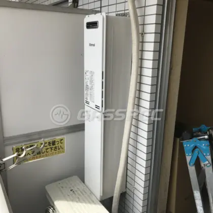 施工後の給湯器（リンナイ RUX-SA1616W-E）