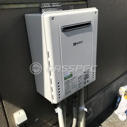 施工後の給湯器（ノーリツ GT-2460AWX-2 BL）