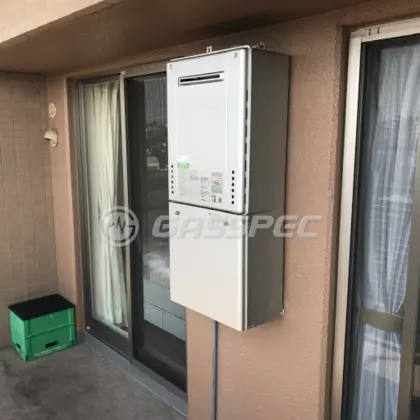 施工後の給湯器（ノーリツ GT-C2462AWX-2 BL）