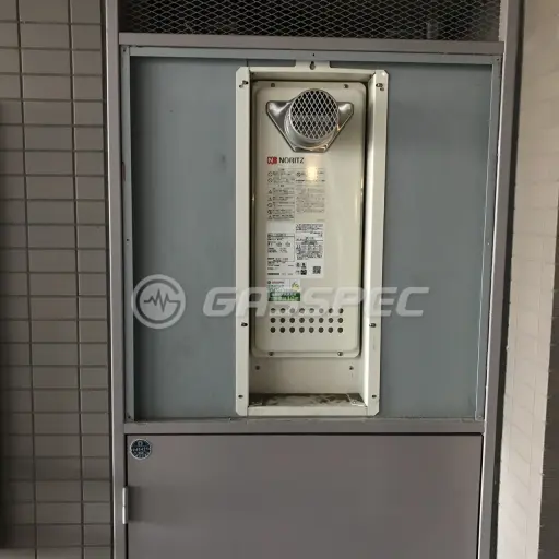 交換後の給湯器（ノーリツ GT-2053SAWX-T-4 BL）