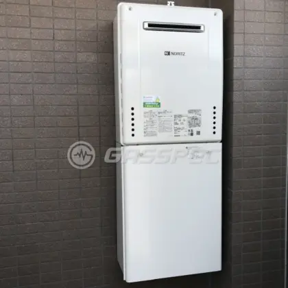 施工後の給湯器（ノーリツ GT-2460SAWX-2 BL）