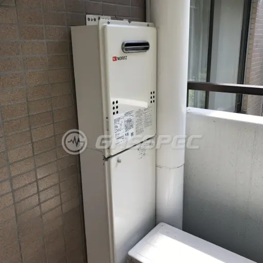 交換後の給湯器（ノーリツ GQ-1639WS-1）