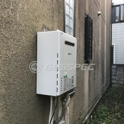 交換後の給湯器（ノーリツ GT-2460SAWX-2 BL）