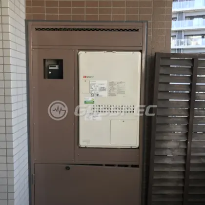 施工後の暖房熱源機（ノーリツ GTH-2444AWX3H-H-1 BL）