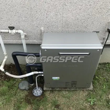 施工後の給湯器（ノーリツ GT-C2062SARX-2 BL）
