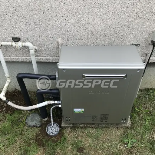 交換後の給湯器（ノーリツ GT-C2062SARX-2 BL）