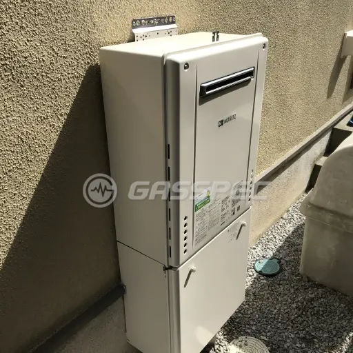 交換後の給湯器（ノーリツ GT-2460SAWX-2 BL）