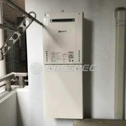 施工後の給湯器（ノーリツ GT-2060SAWX-2 BL）