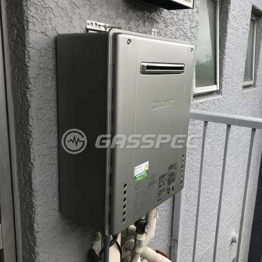 交換後の給湯器（ノーリツ GT-C2462AWX-2 BL）