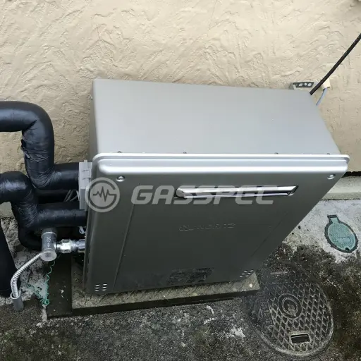 交換後の給湯器（ノーリツ GT-C2462SARX-2 BL）