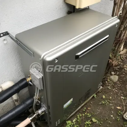 施工後の給湯器（ノーリツ GT-C2062SARX-2 BL）