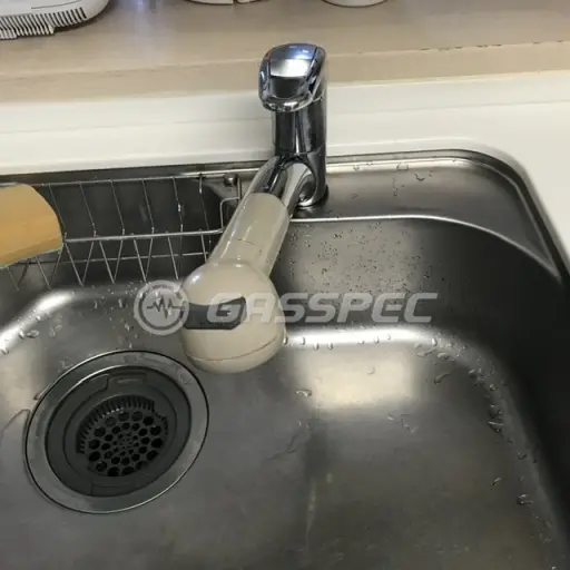 交換前の水栓・蛇口
