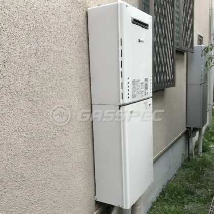 施工後の給湯器（ノーリツ GT-2460SAWX-2 BL）