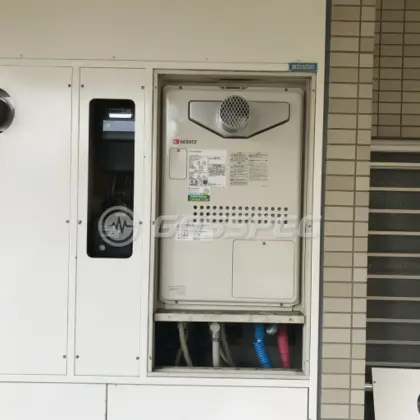 施工後の暖房熱源機（ノーリツ GTH-2444AWX3H-T-1 BL）