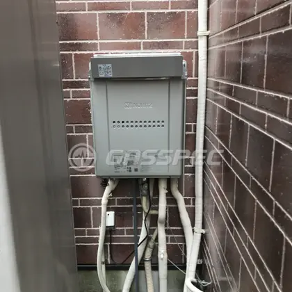 施工後の暖房熱源機（ノーリツ GTH-C2459AWD-1 BL）