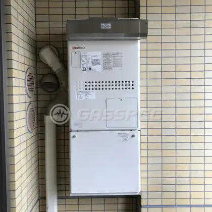 施工後の暖房熱源機（ノーリツ GTH-2444AWX3H-1 BL）