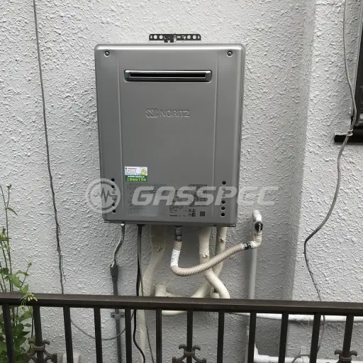 交換後の給湯器（ノーリツ GT-C2062SAWX-2 BL）