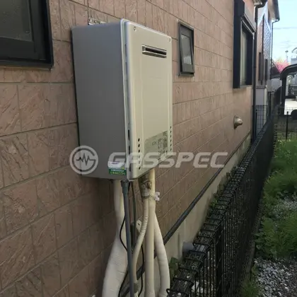 施工後の給湯器（ノーリツ GT-C2062SAWX-2 BL）