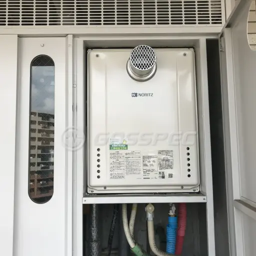 交換後の給湯器（ノーリツ GT-2460SAWX-T-2 BL）