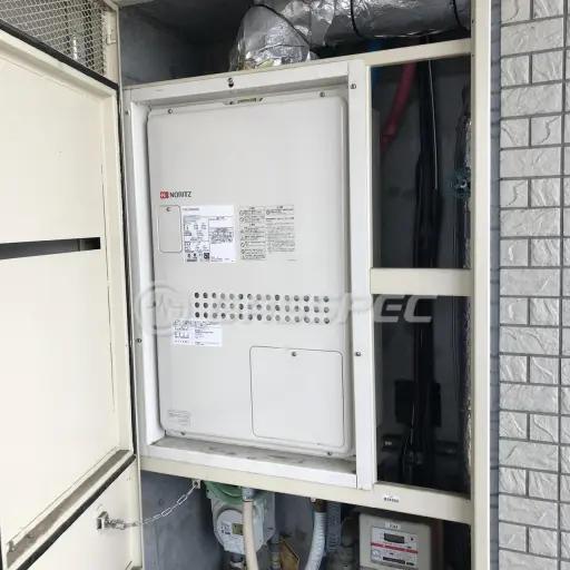 交換後の暖房熱源機（ノーリツ GTH-2444AWX3H-H-1 BL）