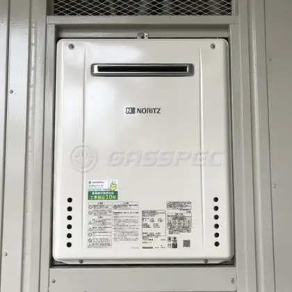 施工後の給湯器（ノーリツ GT-2460SAWX-2 BL）