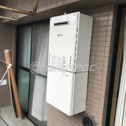 施工後の給湯器（ノーリツ GT-2060SAWX-2 BL）