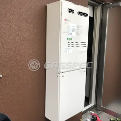 施工後の暖房熱源機（ノーリツ GTH-2444AWX3H-1 BL）