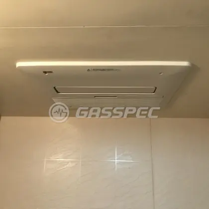 施工後の浴室乾燥機（ノーリツ BDV-4106AUKNC-BL）