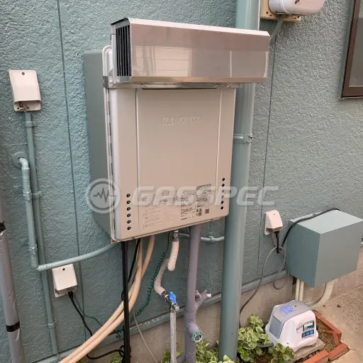 交換後の給湯器（ノーリツ GT-C2462SAWX-2 BL）