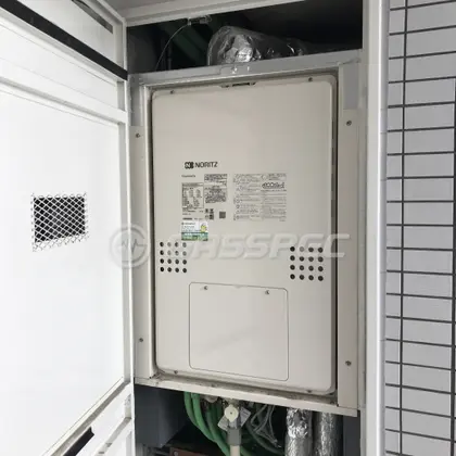 施工後の暖房熱源機（ノーリツ GTH-CV2460SAW3H-H-1 BL）
