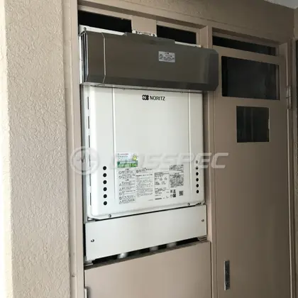 施工後の給湯器（ノーリツ GT-2460AWX-2 BL）