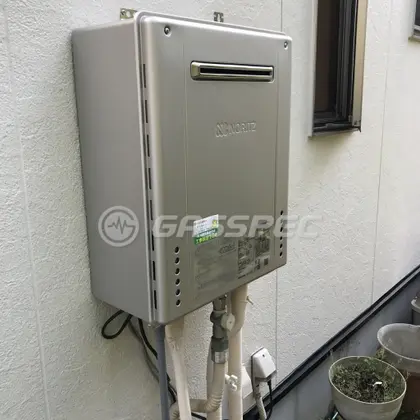 施工後の給湯器（ノーリツ GT-C2462SAWX-2 BL）