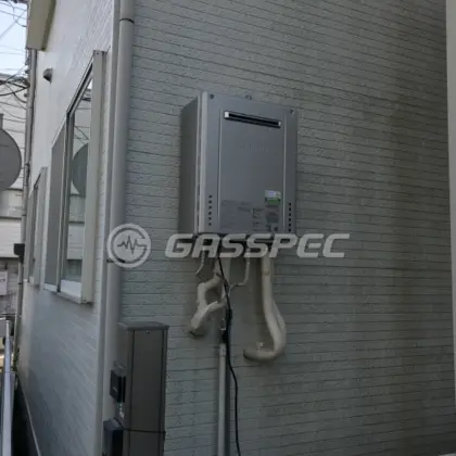 施工後の給湯器（ノーリツ GT-C2062SAWX-2 BL）