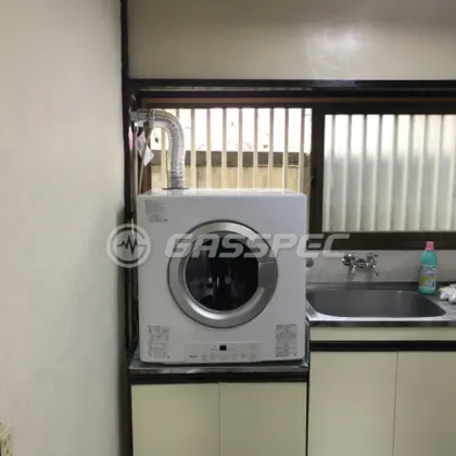 施工後の乾太くん（リンナイ RDT-54S-SV）